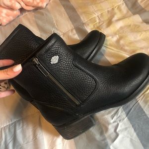 Harley Davidson Black Boots